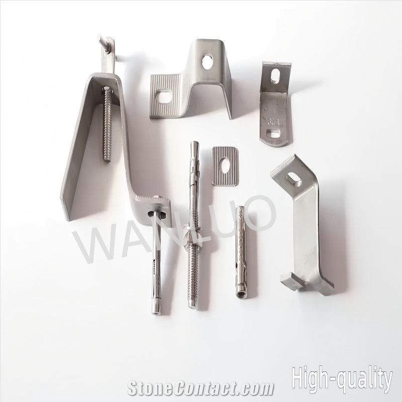 Stone Anchors Wall Cladding Brackets Facade Fixing System