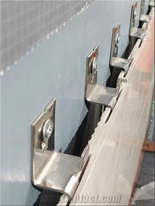 Stone Anchors Wall Cladding Brackets Facade Fixing System