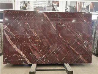 Best Iran Sanandaj Marble Slabs Red Flooring Tiles 2Cm
