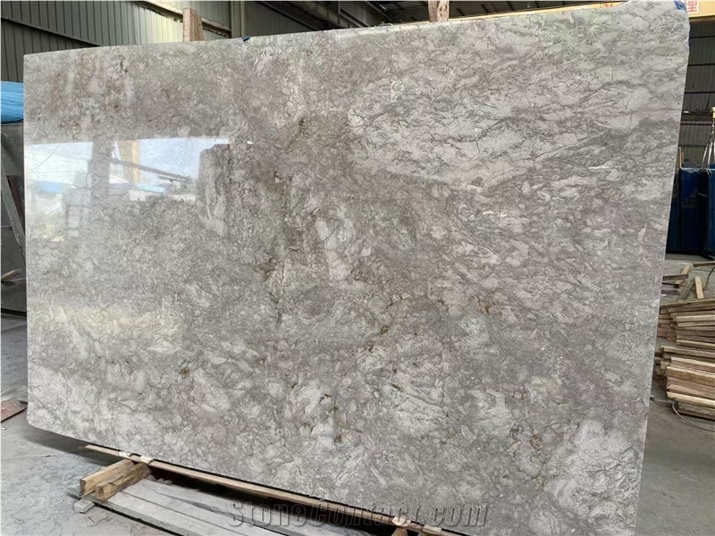Brazil Shangri-La Grey Quartzite Wall Floor Slab Tiles