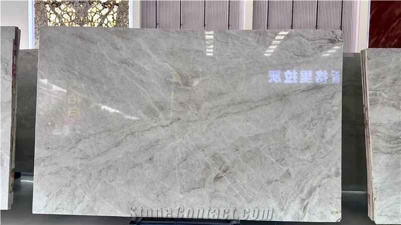 Brazil Taj Mahal Quartzite Slab For Cutting Floor Tiles