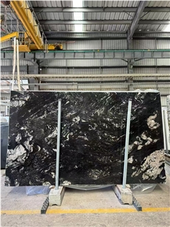 Brazil Titanium Granite Slab Customized Size Floor Tiles