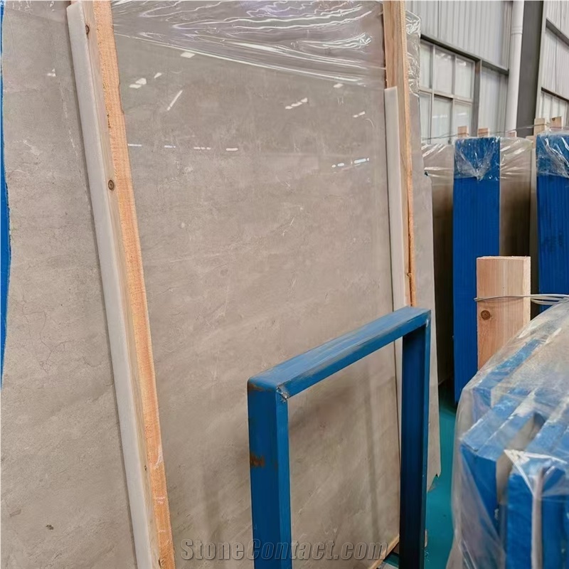 China Caesar Grey Marble Slab For Wall Decoration Tiles