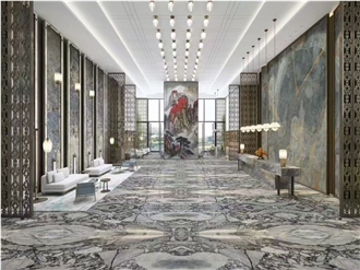 China Elephant White Marble Bulgari Slab Wall Cladding Tiles