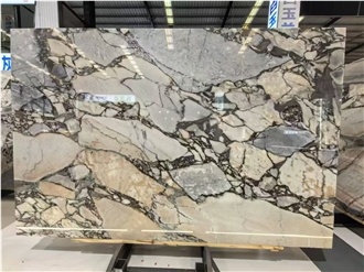 China Elephant White Marble Bulgari Slab Wall Cladding Tiles