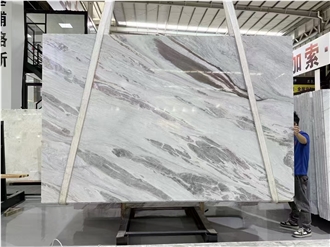 China Picasso White Marble Slab