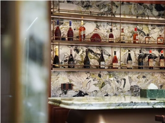 Chinese Green Jade Marble Slabs