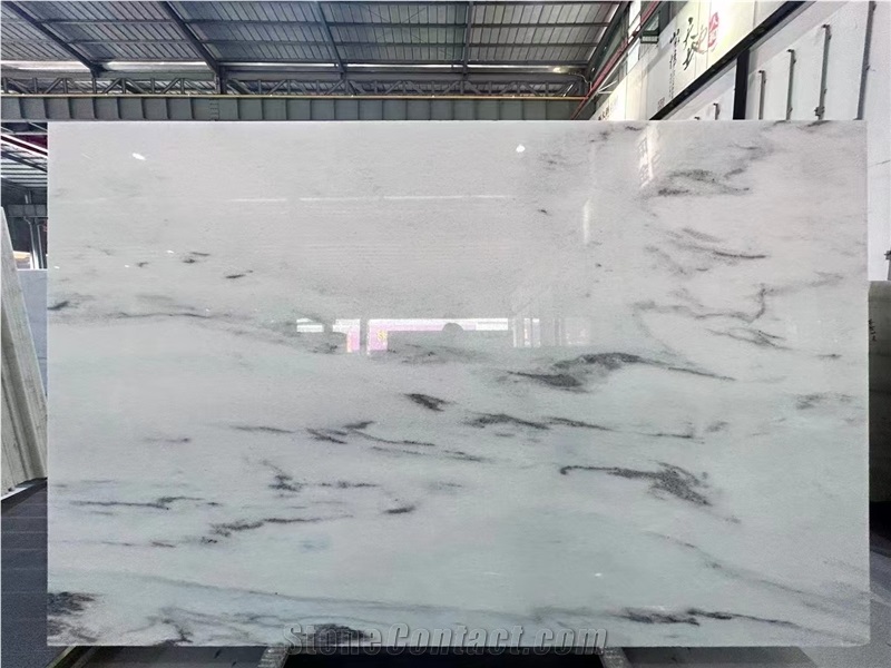 Columbia White Marble Slab For Wall Decoration Tiles