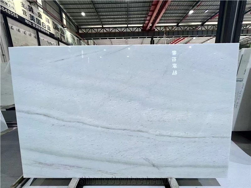 Columbia White Marble Slab For Wall Decoration Tiles