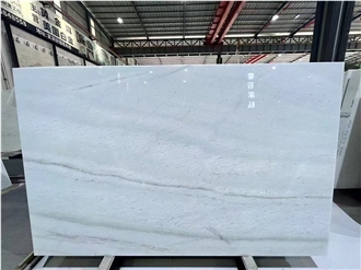 Columbia White Marble Slab For Wall Decoration Tiles
