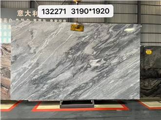 Floence Grey Marble Slab Customized Size Floor Tiles