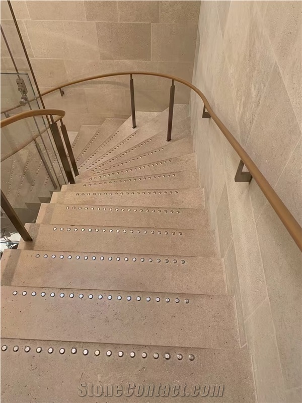 France Paris Limestone Slab Tiles For Cutting Wall
