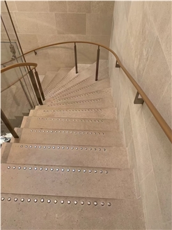 France Paris Limestone Slab Tiles For Cutting Wall