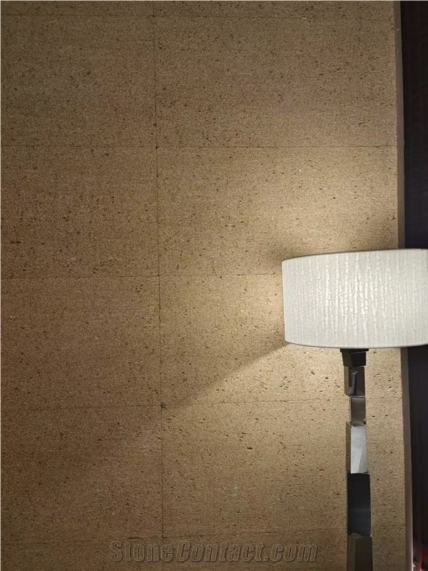 French Aix Lemestone Slab For Wall Decoration Tiles