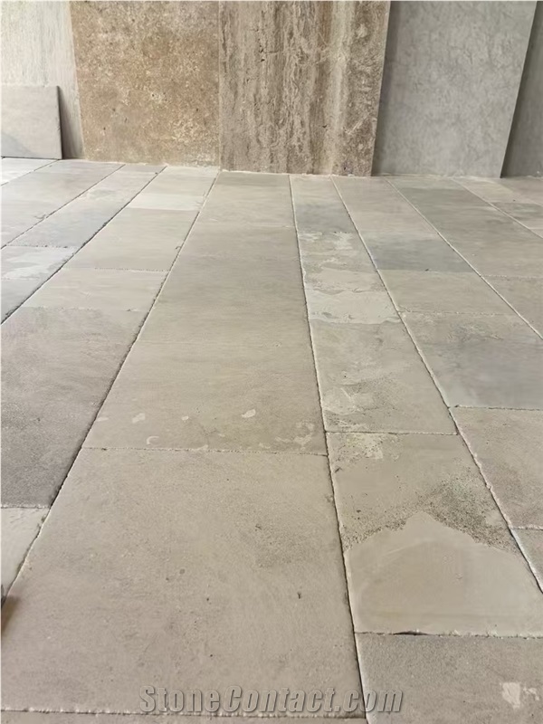 French Ochitani Limestone Slab For Cutting Floor Tiles