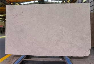 French Rosilite Limestone Slab Pattern For Wall Decoration