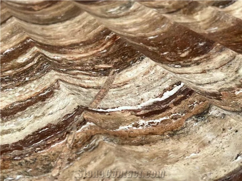 Indonesia Tiramisu Marble Red Marble Slab Floor Tiles