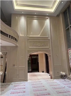 Iran Royal Botticino Marble Slab Customized Size Wall Tiles