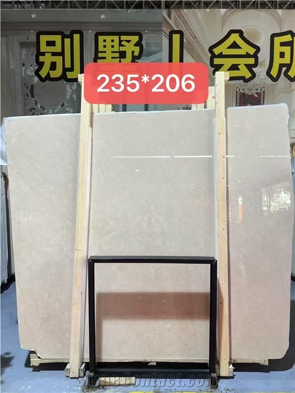 Iran Royal Botticino Marble Slab For Cutting Floor Tiles