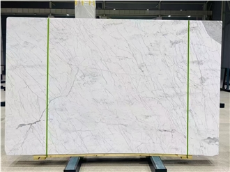 Italy Bianco Statuario Venato Marble Slab For Wall Tiles