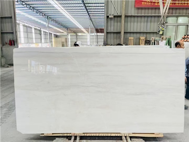 Italy Bianco Venezia Marble Slab For Cutting Wall Tiles