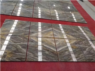 Italy Florence Grey Marble Slab Floor Tiles