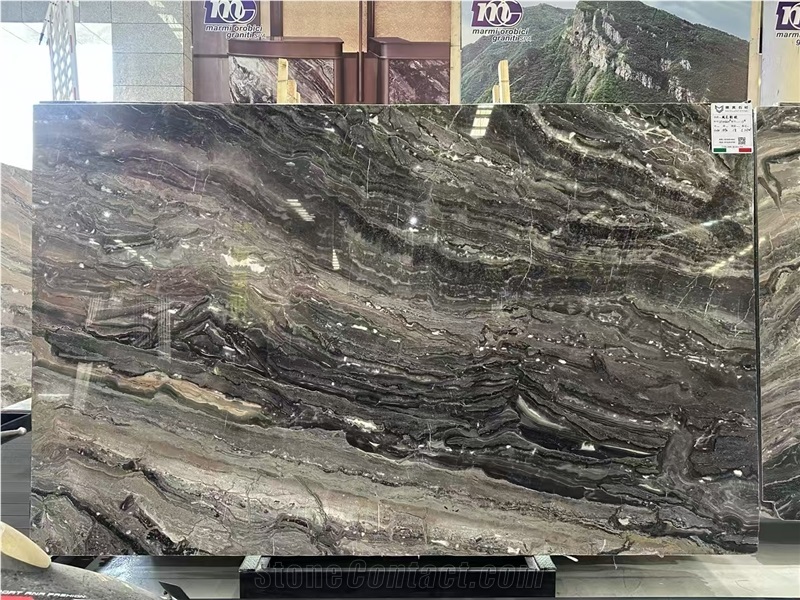 Italy Venetian Brown Marble Slab For Wall Decoration Tiles