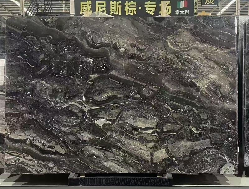 Italy Venetian Brown Marble Slab For Wall Decoration Tiles
