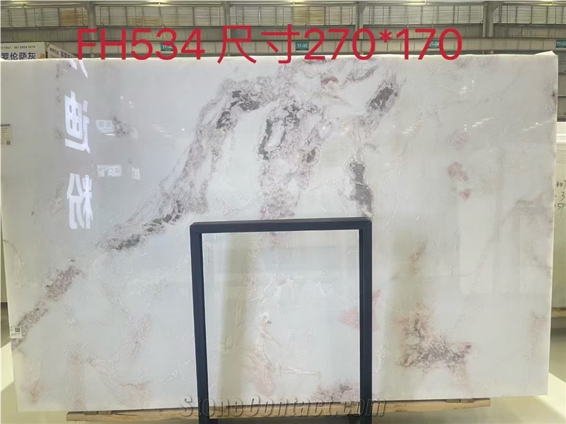 Namibia Oyster White Marble Slab Flooring Wall Tiles