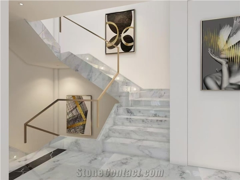 Namibia Oyster White Marble Slab Flooring Wall Tiles