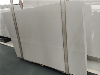 Polished Book Matching Slabs Sivec White Marble Slabs