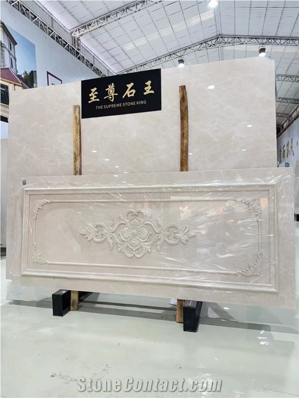 Turkey Aran White Marble Polished Slab Tiles