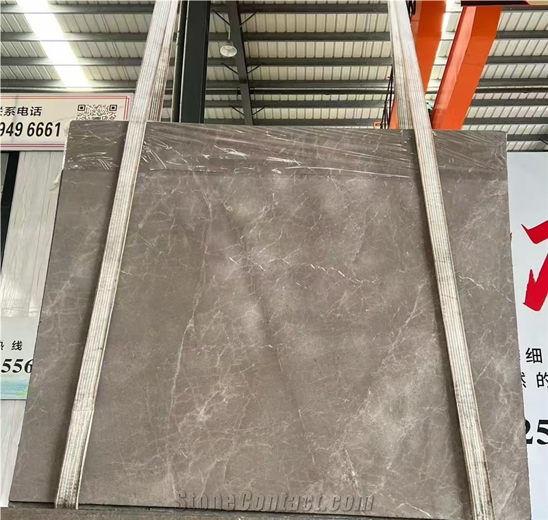 Turkey Eden Grey Marble Slab For Wall Covering Tiles