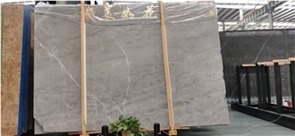 Turkey Hermes Grey Marble Slabs, Flooring Tiles