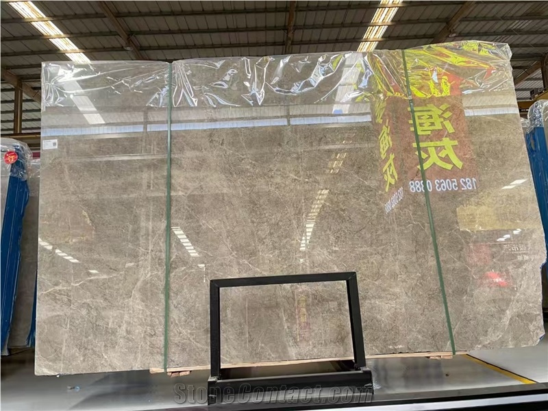 Turkey Maya Grey Marble Polished 2Cm Slabs Tiles