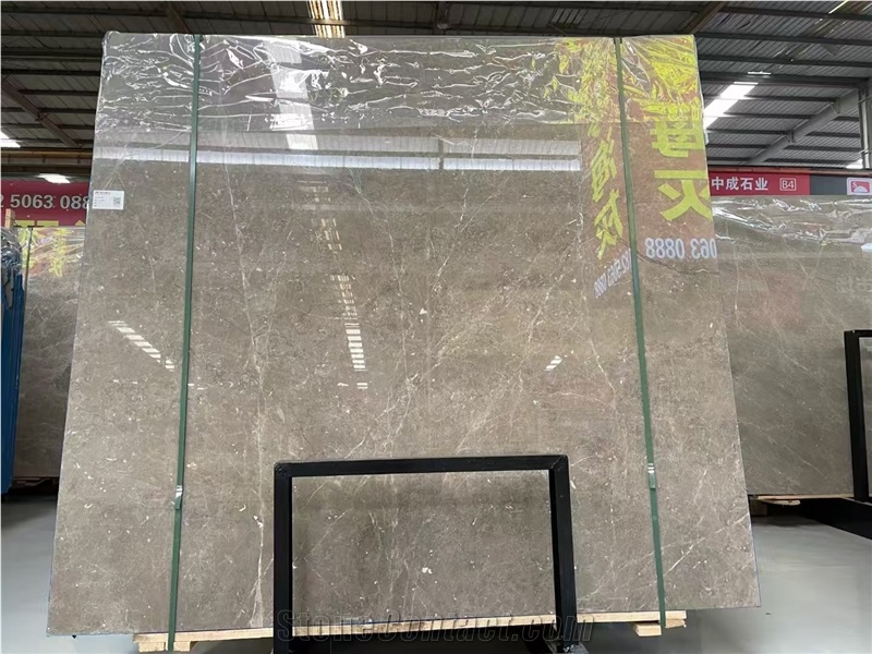 Turkey Maya Grey Marble Polished 2Cm Slabs Tiles