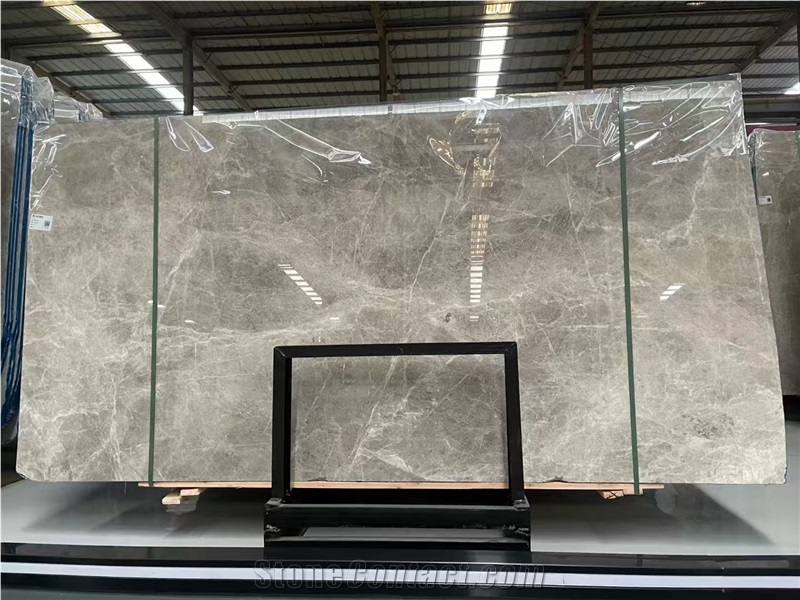 Turkey Maya Grey Marble Polished 2Cm Slabs Tiles