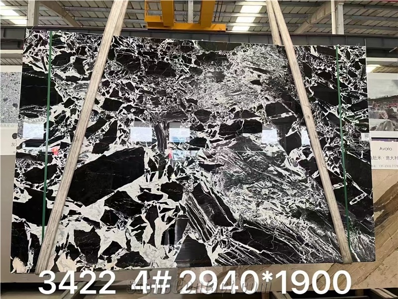 Turkey Napoleon Black Marble Slabs