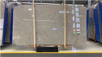Turkey Ultraman Grey Marble Slab Pattern For Wall Decoration