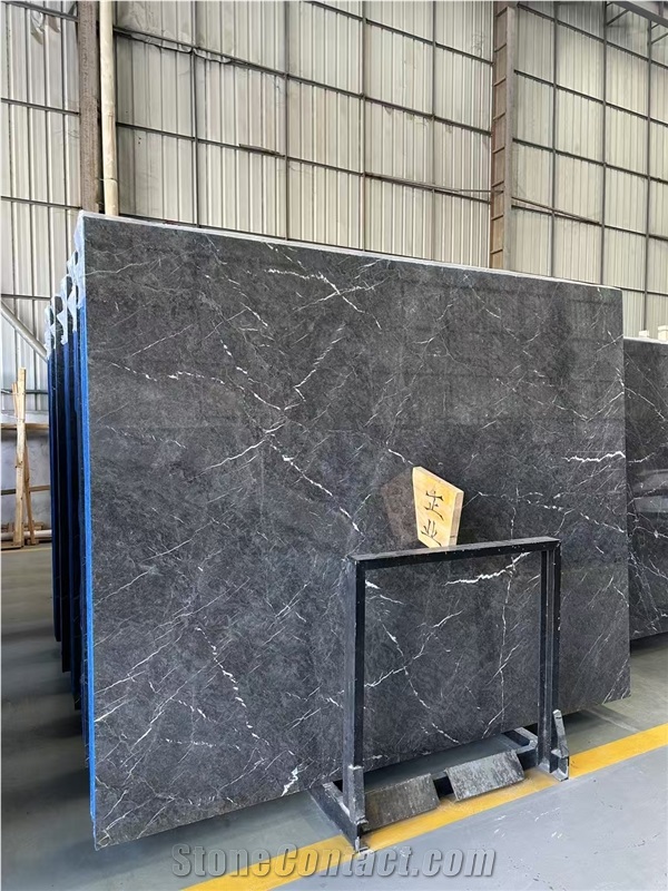 Wyndham Grey Marble Slab For Wall Decoration Tiles