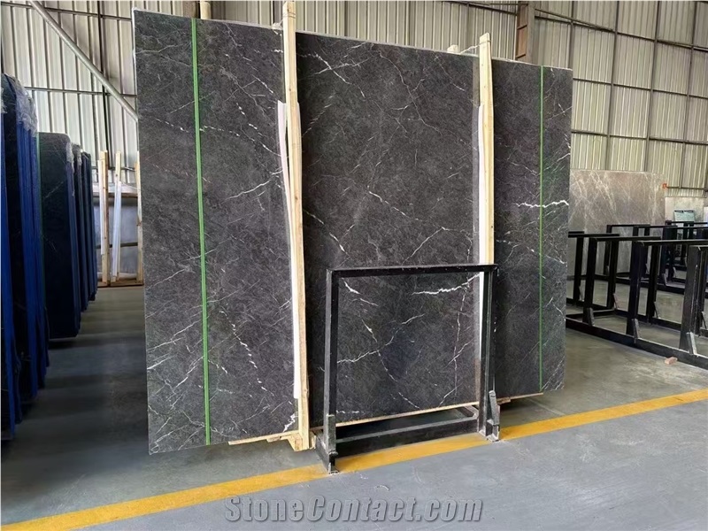 Wyndham Grey Marble Slab For Wall Decoration Tiles