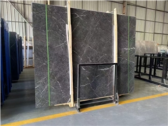 Wyndham Grey Marble Slab For Wall Decoration Tiles