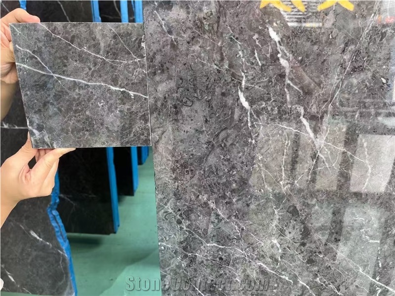 Wyndham Grey Marble Slab For Wall Decoration Tiles