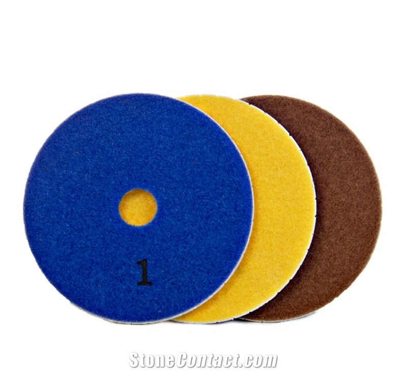 TORVA PRO 3-STEP WET Polishing Pads 100Mm