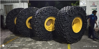 CAT966 Wheel Forklift Loaders Tyre Chains 26.5R25,23.5R25,35/65R33,45/65R39