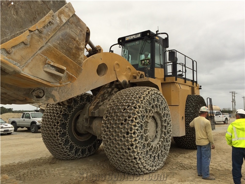 CAT990 Tyre Protection Chain 45/65R39