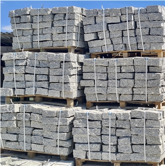 Grey Rough-Split Wallstone Masonry Blocks 40/40/60-120 Cm