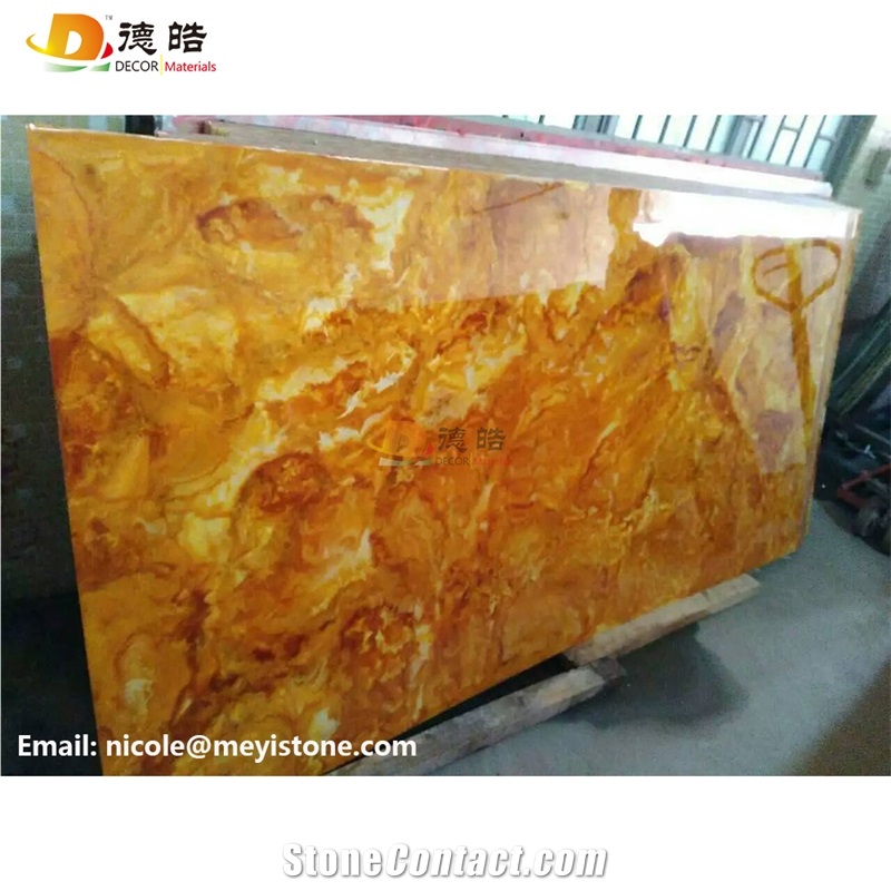 Backlit Onyx Translucent Stone Artificial Stone