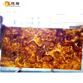 Backlit Onyx Translucent Stone Artificial Stone