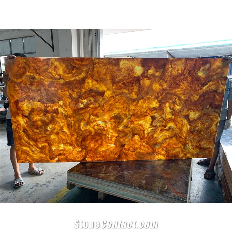 Faux Alabaster Sheets Backlit Onyx Acrylic Solid Surface